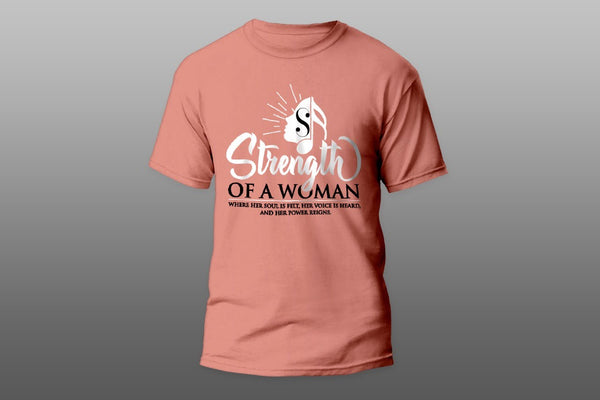 Strength Of A Woman Logo T-Shirt
