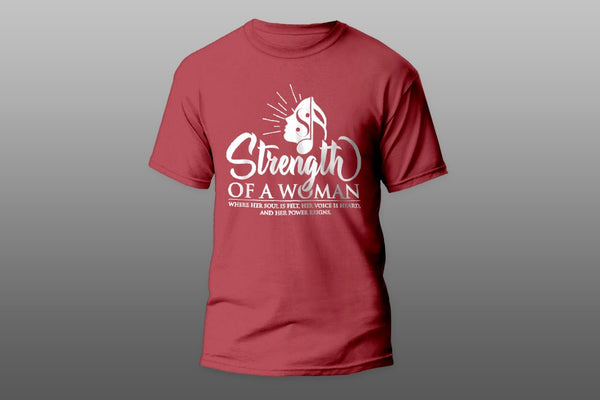 Strength Of A Woman Logo T-Shirt